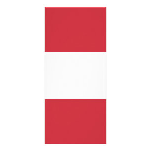 Österrike flagga reklamkort