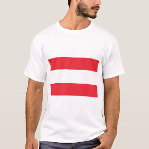 Österrike Flagga T Shirt