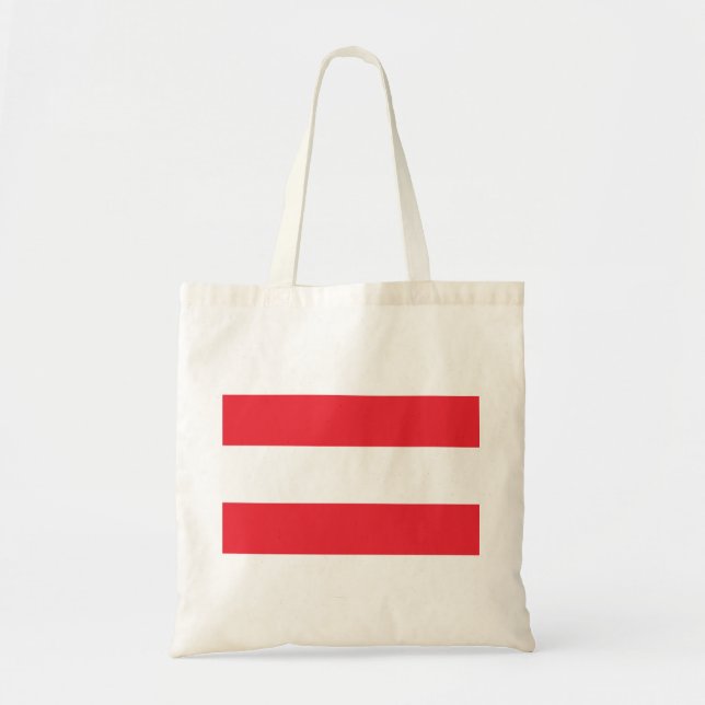 Österrike Flagga Tygkasse (Framsidan)