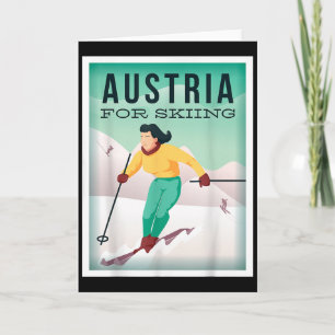 Österrike För Skidåkning Pistensau &amp; Skihaserl Kort