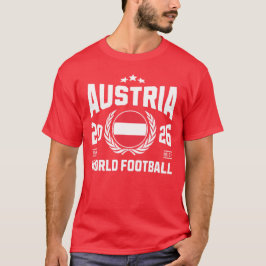 Österrike Fotboll 2026 T Shirt