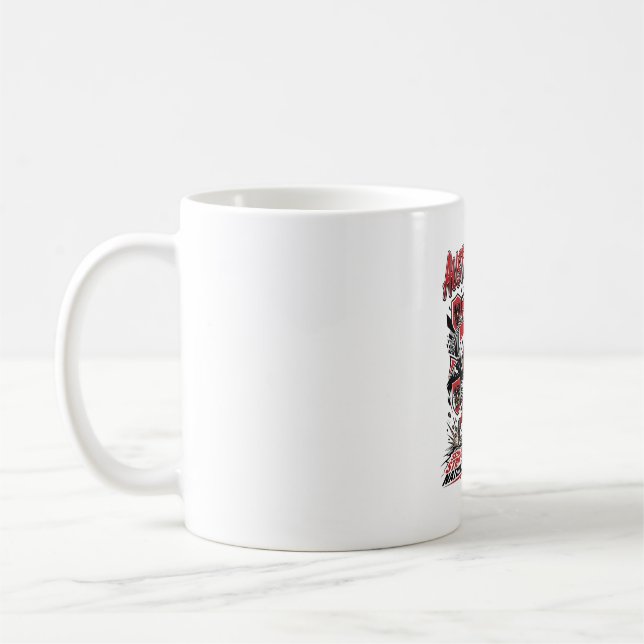 Österrike Fotboll Skelett Anfallare Nationer Affis Kaffemugg (Vänster)