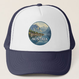 Österrike Hallstatt Europeiska unionen Keps