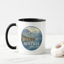 Österrike Hallstatt Europeiska unionen Mugg