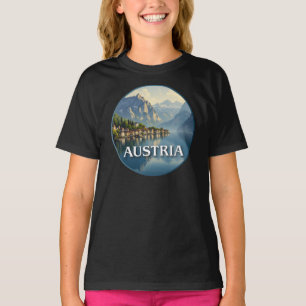 Österrike Hallstatt Europeiska unionen T Shirt
