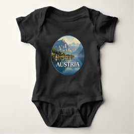 Österrike Hallstatt Europeiska unionen T Shirt