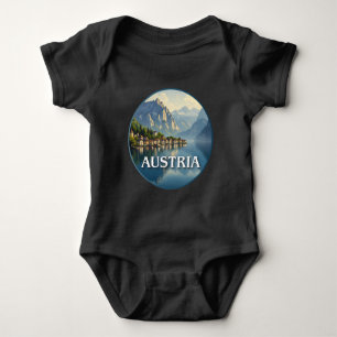 Österrike Hallstatt Europeiska unionen T Shirt