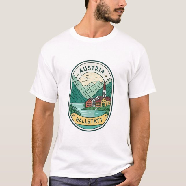 ÖSTERRIKE HALLSTATT T SHIRT (Framsida)