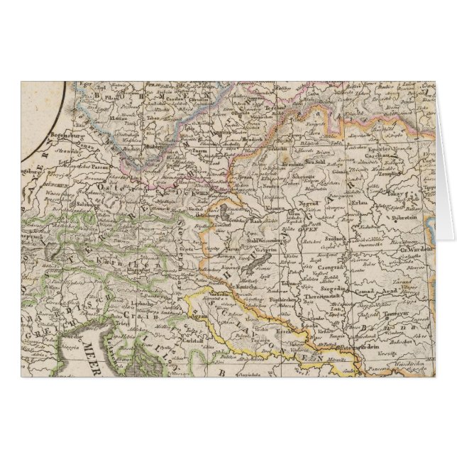 Österrike Hälsningskort (Framsidan Horizontal)