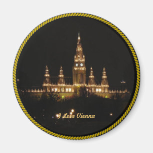 Österrike: I Kärlek Wien Magnet