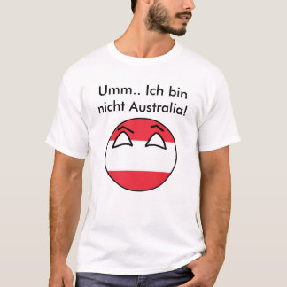 Österrike inte Australien landboll T-shirt