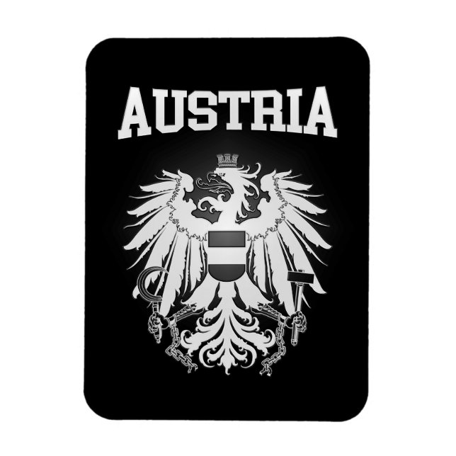 Österrike Jackar Arm Magnet (Vertikal)