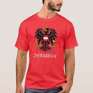 Österrike Jackar Arm ’Österreich’ T-Shirt