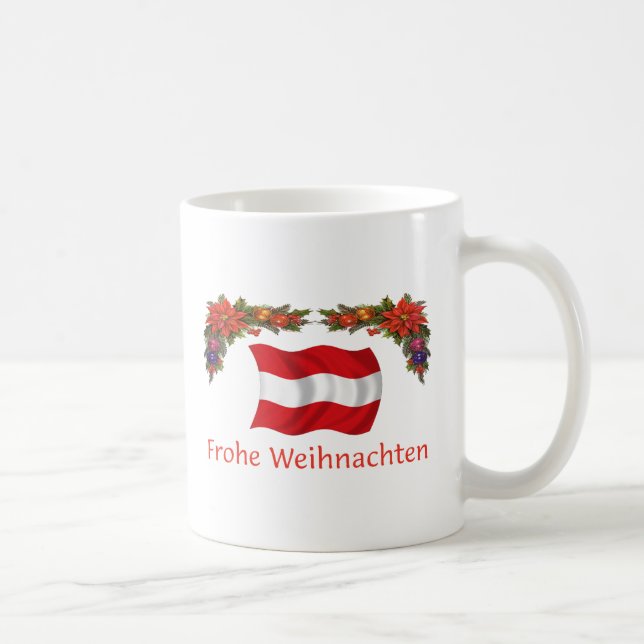 Österrike jul kaffemugg (Höger)
