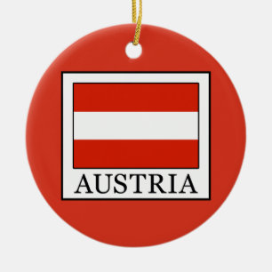 Österrike Julgransprydnad Keramik