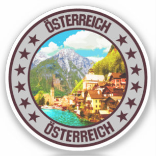 Österrike Klistermärken