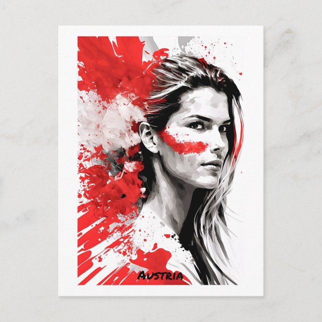 Österrike: Kvinnovärlden Vykort (Framsida)
