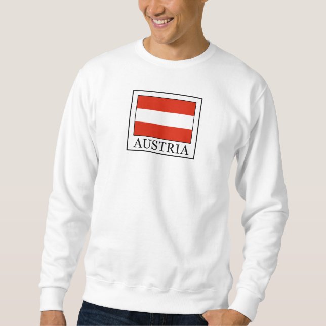 Österrike Lång Ärmad Tröja (Framsida)