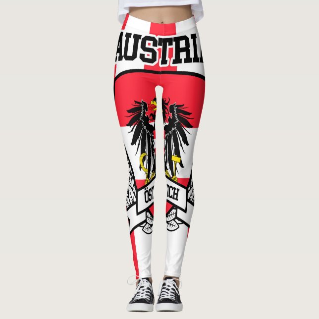 Österrike Leggings (Framsida)