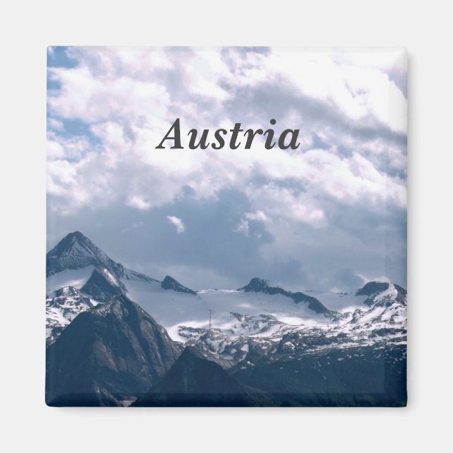 Österrike Magnet (Framsidan)