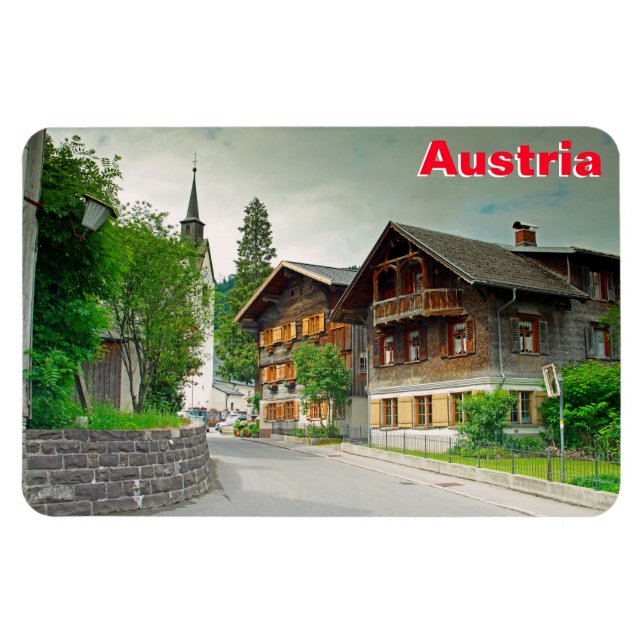Österrike Magnet (Horisontell)