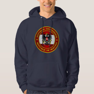 Österrike medaljongdräkt hoodie
