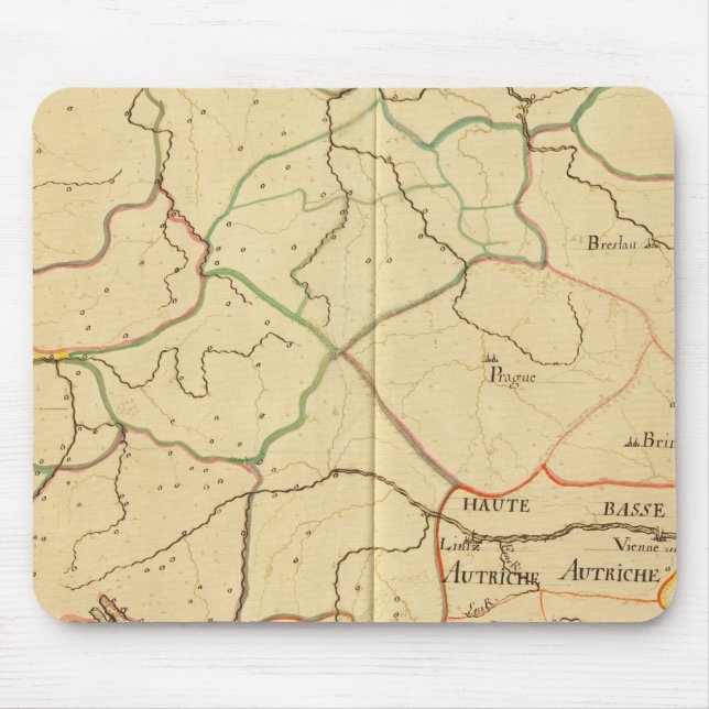 Österrike och Tjeckien 3 Musmatta (Framsidan)