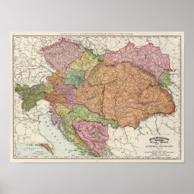 Österrike och Ungern 2 Poster (Framsidan)
