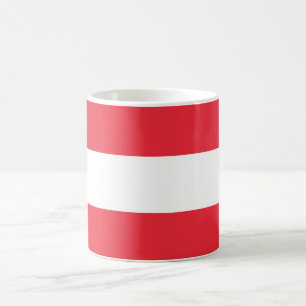 Österrike (österrikisk Flagga) Kaffemugg