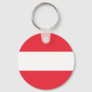Österrike (österrikisk Flagga) Nyckelring