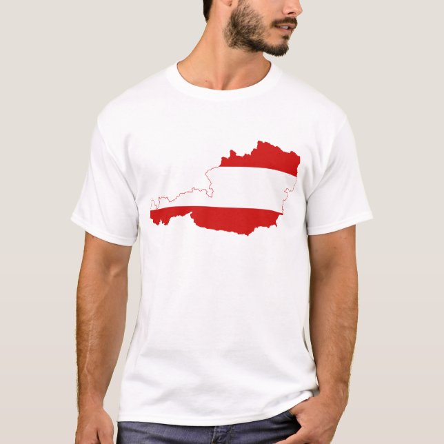 Österrike PÅ Tee Shirt (Framsida)