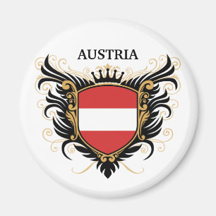 Österrike [personifiera], magnet