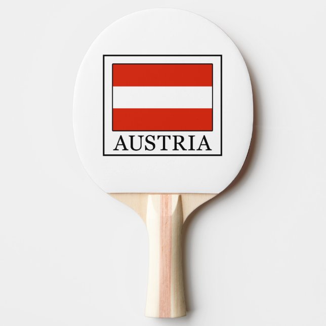 Österrike Pingisracket (Framsidan)