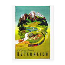 Österrike, reseland, järnväg, vintage resor