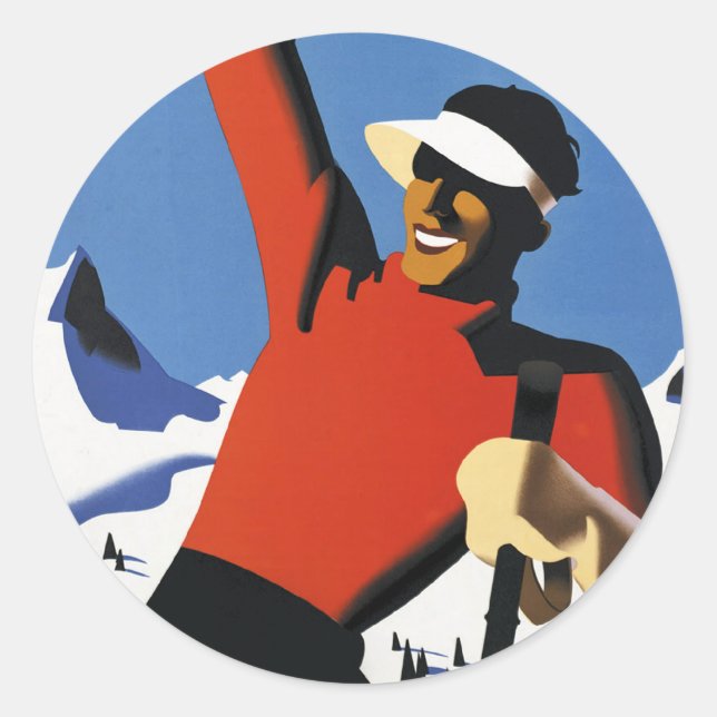 Österrike Runt Klistermärke (Framsida)