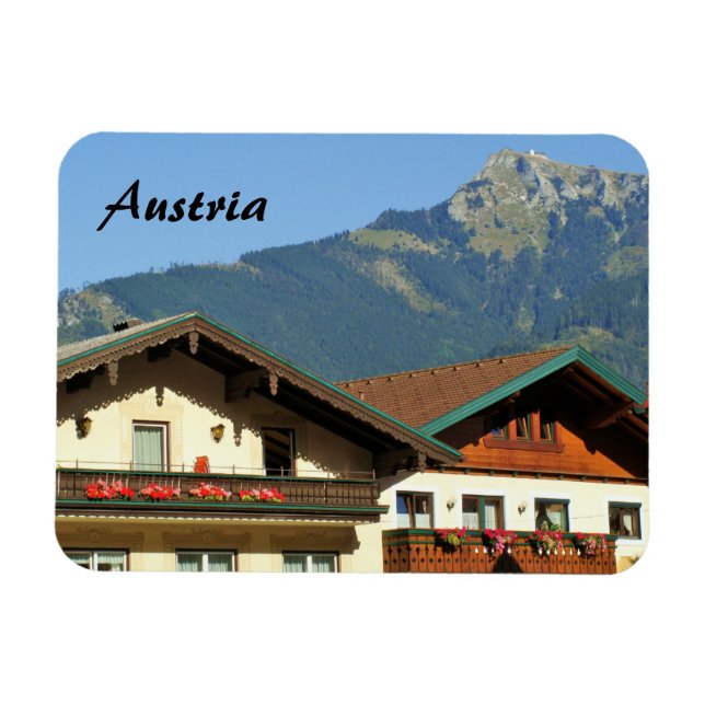 Österrike - Souvenir Magnet (Horisontell)