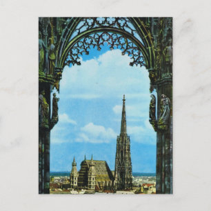 Österrike, St Stephen's, Wien Vykort
