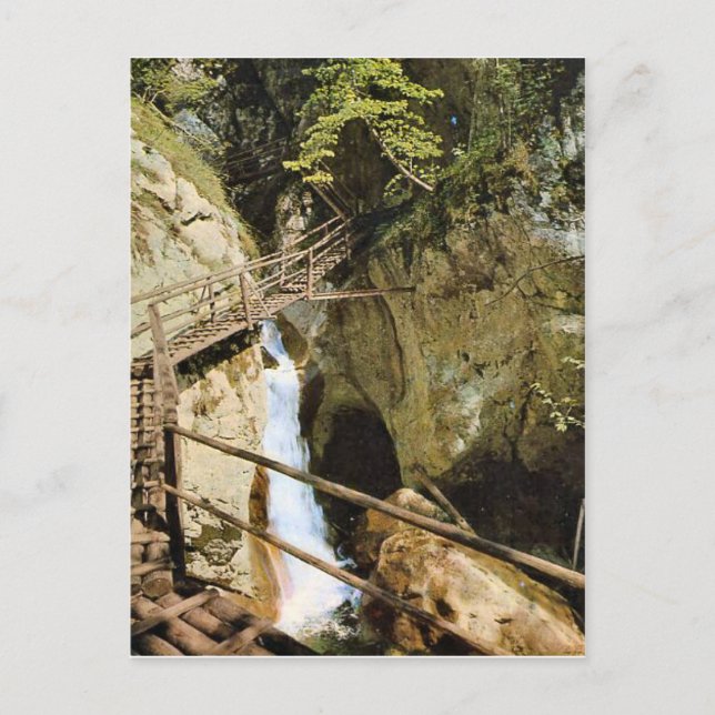 Österrike Steiermark Bärenschützklamm Vykort (Framsida)