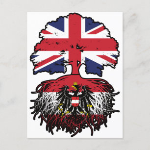 Österrike, Storbritannien, Österrike, Storbritanni Vykort