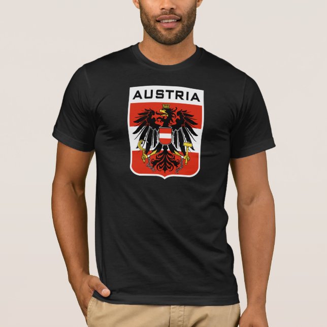 Österrike T-shirt (Framsida)