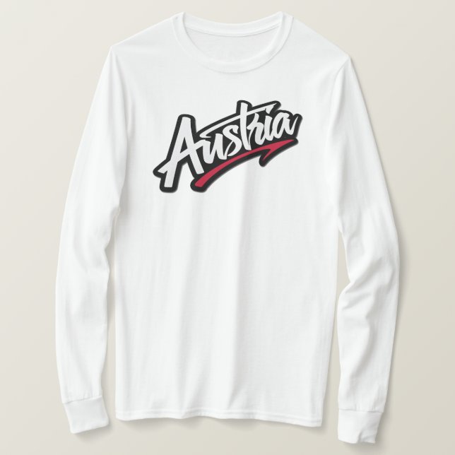 Österrike T Shirt (Design framsida)