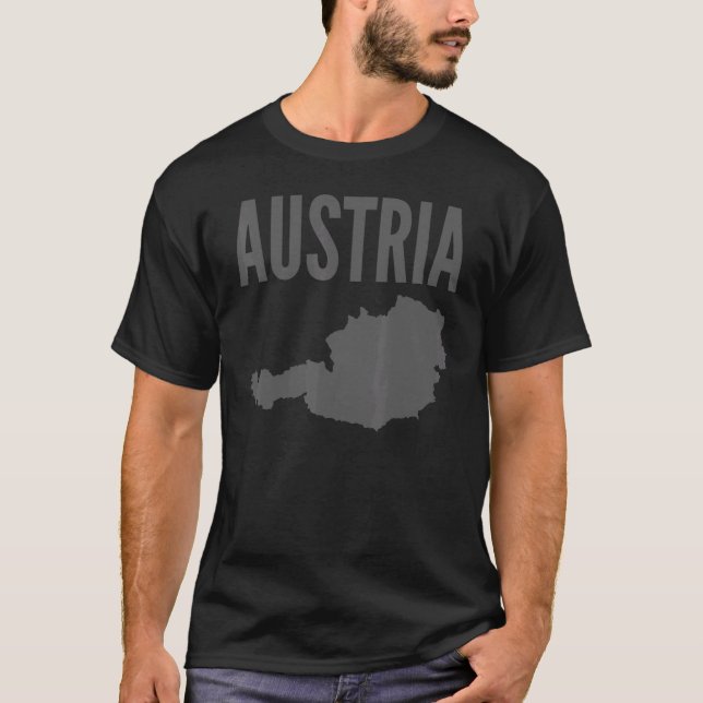 Österrike T Shirt (Framsida)