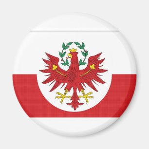 Österrike Tyrol flagga Magnet