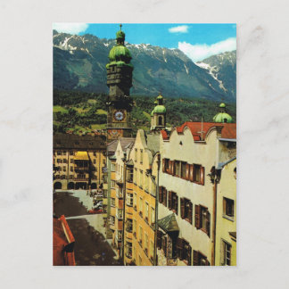 Österrike, Tyrolen, Innsbruck Altestadt Vykort