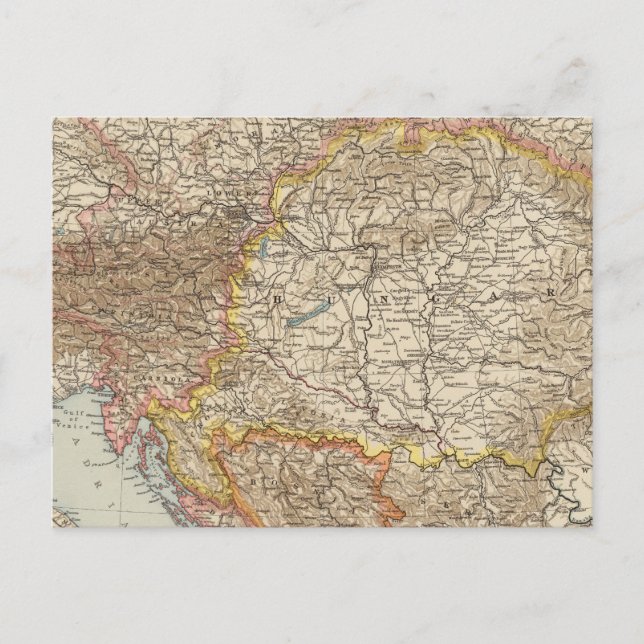 Österrike Ungern 2 Vykort (Framsida)