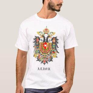 Österrike Ungern Empire Jackar Arm T Shirt
