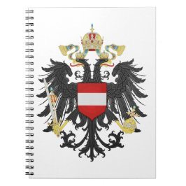 Österrike Ungern vapensköld flagga Anteckningsbok