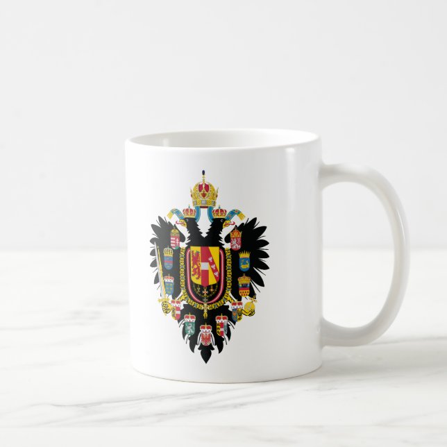 Österrike Ungernvapensköld (1894-1915) Kaffemugg (Höger)