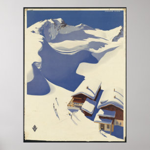 Österrike Vintage resor Poster Ad Retro-utskrifter
