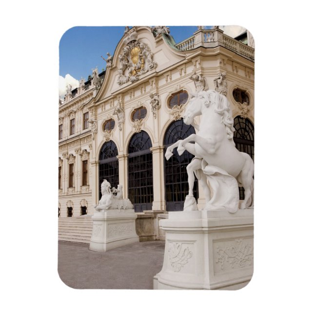 Österrike, Wien, Belvedere-palatserna, Övre Magnet (Vertikal)